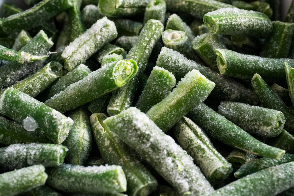 Frozen green beans