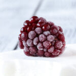 Frozen pomegranate