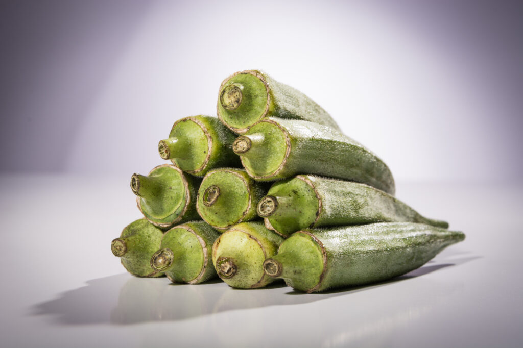 Frozen okra