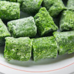 Frozen chopped molokhiya