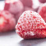 Frozen strawberries
