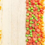 Frozen peas with carrots