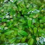 Frozen okra